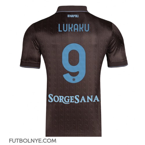 Camiseta SSC Napoli Romelu Lukaku #9 Tercera Equipación 2025-26 manga corta